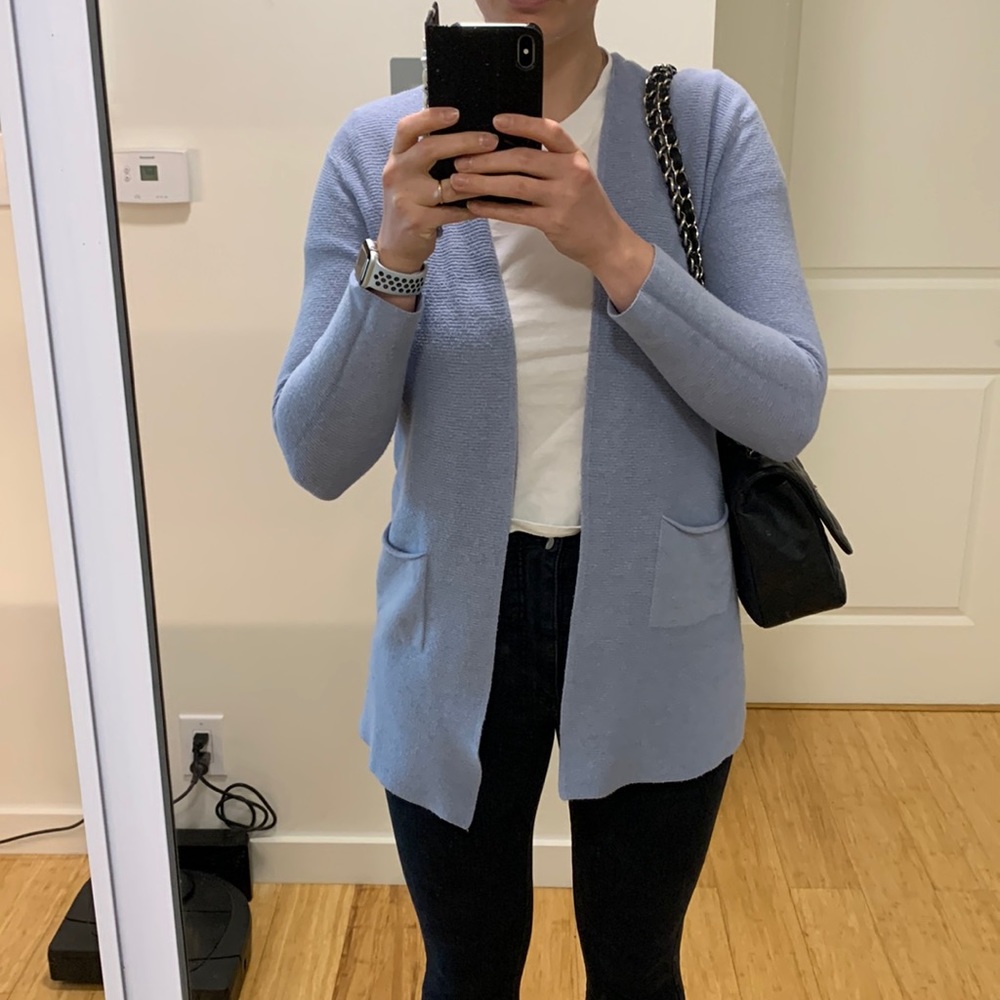 Light blue cardigan - good condition